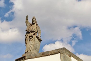 18. yüzyılın ikinci yarısında Bon Jesus de Matosinhos 'daki farklı Hıristiyan peygamberlerin heykelleri, Brezilya' nın Kongonhas şehrinde Haç Yolu 'na adanmış rokoko kilisesi. 