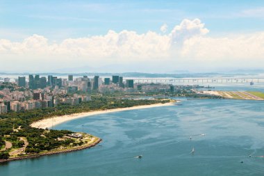Rio de Janeiro, Brezilya 'nın hava manzarası