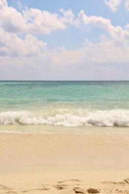 Karayip denizinin güzel manzarası