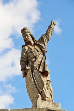 18. yüzyılın ikinci yarısında Bon Jesus de Matosinhos 'daki farklı Hıristiyan peygamberlerin heykelleri, Brezilya' nın Kongonhas şehrinde Haç Yolu 'na adanmış rokoko kilisesi. 