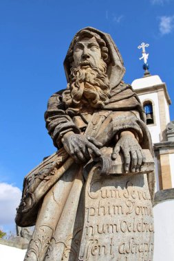 18. yüzyılın ikinci yarısında Bon Jesus de Matosinhos 'daki farklı Hıristiyan peygamberlerin heykelleri, Brezilya' nın Kongonhas şehrinde Haç Yolu 'na adanmış rokoko kilisesi. 
