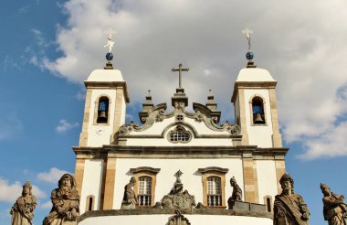 18. yüzyılın ikinci yarısında Bon Jesus de Matosinhos 'daki farklı Hıristiyan peygamberlerin heykelleri, Brezilya' nın Kongonhas şehrinde Haç Yolu 'na adanmış rokoko kilisesi. 