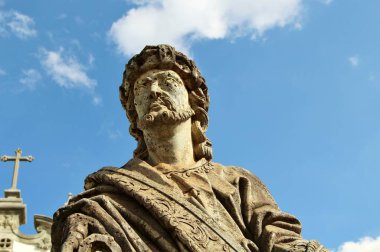 18. yüzyılın ikinci yarısında Bon Jesus de Matosinhos 'daki farklı Hıristiyan peygamberlerin heykelleri, Brezilya' nın Kongonhas şehrinde Haç Yolu 'na adanmış rokoko kilisesi. 