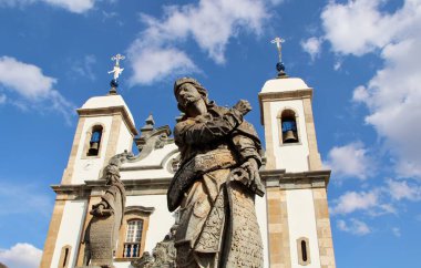 18. yüzyılın ikinci yarısında Bon Jesus de Matosinhos 'daki farklı Hıristiyan peygamberlerin heykelleri, Brezilya' nın Kongonhas şehrinde Haç Yolu 'na adanmış rokoko kilisesi. 