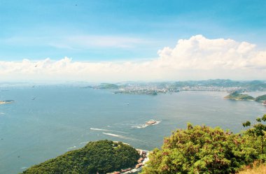 Rio de Janeiro, Brezilya 'nın hava manzarası