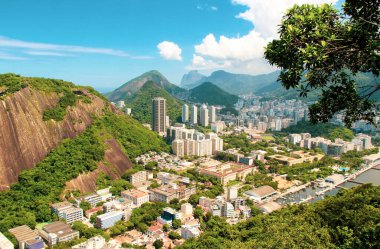 Rio de Janeiro, Brezilya 'nın hava manzarası