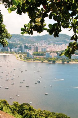 Rio de Janeiro, Brezilya 'nın hava manzarası