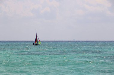 Karayip deniz manzarası