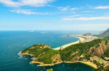 Rio de Janeiro, Brezilya 'nın hava manzarası