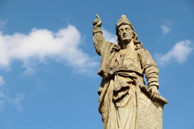 18. yüzyılın ikinci yarısında Bon Jesus de Matosinhos 'daki farklı Hıristiyan peygamberlerin heykelleri, Brezilya' nın Kongonhas şehrinde Haç Yolu 'na adanmış rokoko kilisesi. 