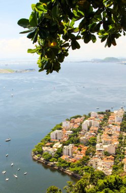 Rio de Janeiro, Brezilya 'nın hava manzarası