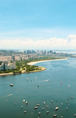 Rio de Janeiro, Brezilya 'nın hava manzarası
