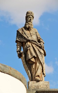 18. yüzyılın ikinci yarısında Bon Jesus de Matosinhos 'daki farklı Hıristiyan peygamberlerin heykelleri, Brezilya' nın Kongonhas şehrinde Haç Yolu 'na adanmış rokoko kilisesi. 