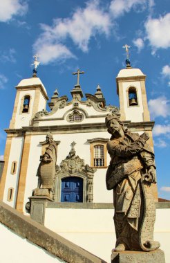 18. yüzyılın ikinci yarısında Bon Jesus de Matosinhos 'daki farklı Hıristiyan peygamberlerin heykelleri, Brezilya' nın Kongonhas şehrinde Haç Yolu 'na adanmış rokoko kilisesi. 