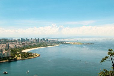 Rio de Janeiro, Brezilya 'nın hava manzarası