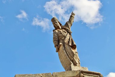 18. yüzyılın ikinci yarısında Bon Jesus de Matosinhos 'daki farklı Hıristiyan peygamberlerin heykelleri, Brezilya' nın Kongonhas şehrinde Haç Yolu 'na adanmış rokoko kilisesi. 