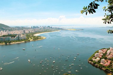 Rio de Janeiro, Brezilya 'nın hava manzarası