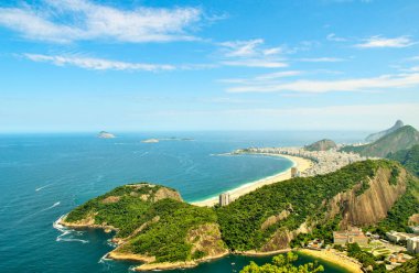 Rio de Janeiro, Brezilya 'nın hava manzarası