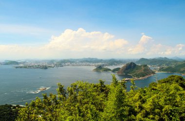 Rio de Janeiro, Brezilya 'nın hava manzarası