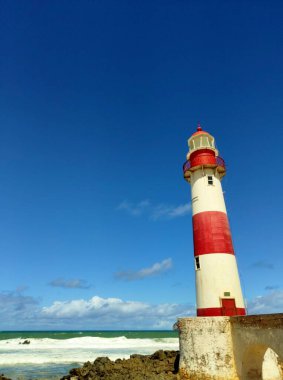 Deniz fenerinin güzel manzarası 