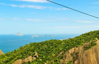 Rio de Janeiro, Brezilya 'nın hava manzarası