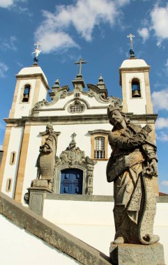 18. yüzyılın ikinci yarısında Bon Jesus de Matosinhos 'daki farklı Hıristiyan peygamberlerin heykelleri, Brezilya' nın Kongonhas şehrinde Haç Yolu 'na adanmış rokoko kilisesi. 