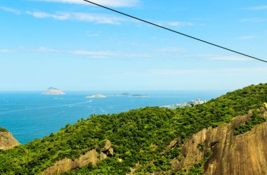 Rio de Janeiro, Brezilya 'nın hava manzarası