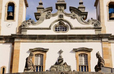 18. yüzyılın ikinci yarısında Bon Jesus de Matosinhos 'daki farklı Hıristiyan peygamberlerin heykelleri, Brezilya' nın Kongonhas şehrinde Haç Yolu 'na adanmış rokoko kilisesi. 