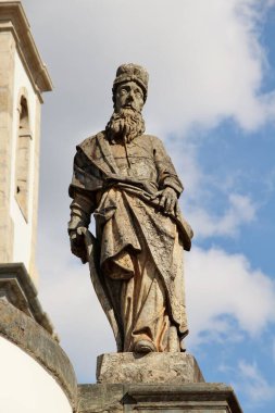 18. yüzyılın ikinci yarısında Bon Jesus de Matosinhos 'daki farklı Hıristiyan peygamberlerin heykelleri, Brezilya' nın Kongonhas şehrinde Haç Yolu 'na adanmış rokoko kilisesi. 