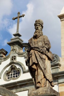 18. yüzyılın ikinci yarısında Bon Jesus de Matosinhos 'daki farklı Hıristiyan peygamberlerin heykelleri, Brezilya' nın Kongonhas şehrinde Haç Yolu 'na adanmış rokoko kilisesi. 