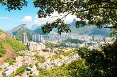 Rio de Janeiro, Brezilya 'nın hava manzarası