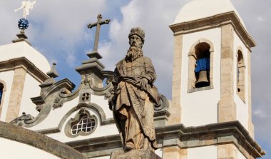 18. yüzyılın ikinci yarısında Bon Jesus de Matosinhos 'daki farklı Hıristiyan peygamberlerin heykelleri, Brezilya' nın Kongonhas şehrinde Haç Yolu 'na adanmış rokoko kilisesi. 