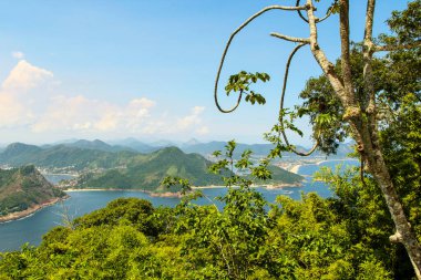 Rio de Janeiro, Brezilya 'nın hava manzarası