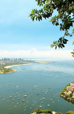 Rio de Janeiro, Brezilya 'nın hava manzarası