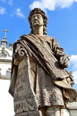 18. yüzyılın ikinci yarısında Bon Jesus de Matosinhos 'daki farklı Hıristiyan peygamberlerin heykelleri, Brezilya' nın Kongonhas şehrinde Haç Yolu 'na adanmış rokoko kilisesi. 