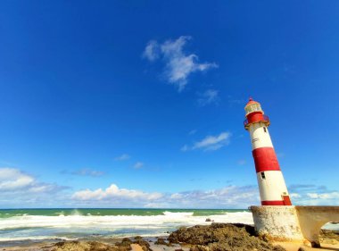 Deniz fenerinin güzel manzarası 