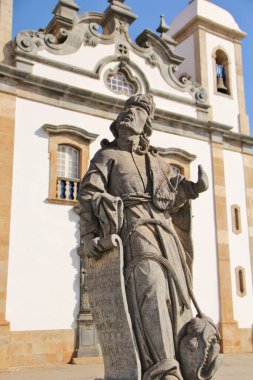 18. yüzyılın ikinci yarısında Bon Jesus de Matosinhos 'daki farklı Hıristiyan peygamberlerin heykelleri, Brezilya' nın Kongonhas şehrinde Haç Yolu 'na adanmış rokoko kilisesi. 