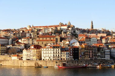 Portekiz 'in Porto şehrinin manzarası