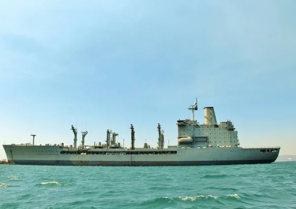 Military Navy Ship Sea — Stock Photo, Image