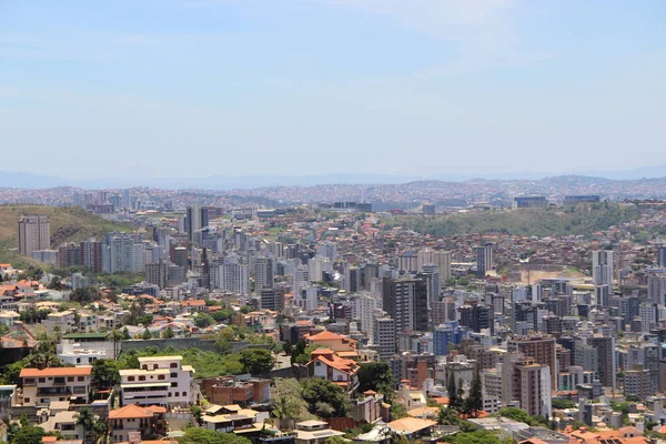 Vue Aérienne Urbaine Ville Belo Horizonte Brésil — Photo