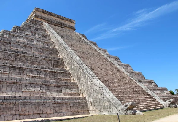 Mexique Pyramide Site Patrimoine Mondial — Photo