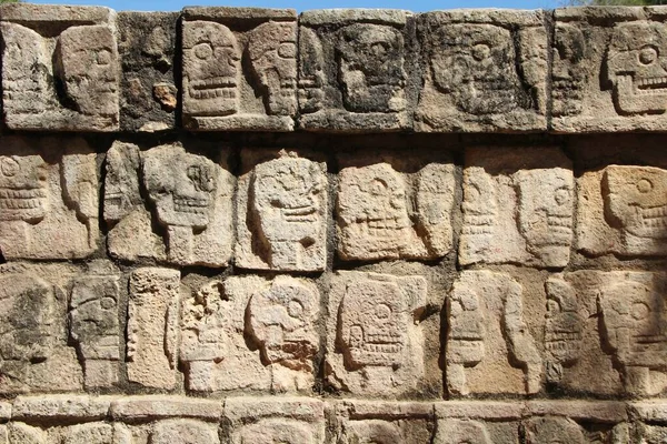 Mexico Skulls World Heritage Site — Stock Photo, Image