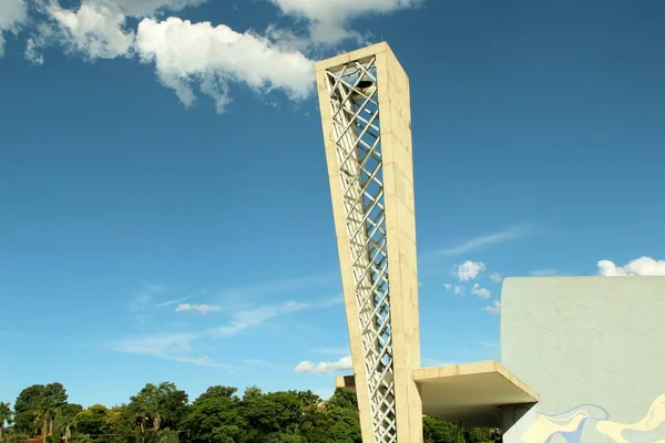 Brasil Dezembro Vista Exterior Igreja São Francisco Assis Dezembro 2016 — Fotografia de Stock