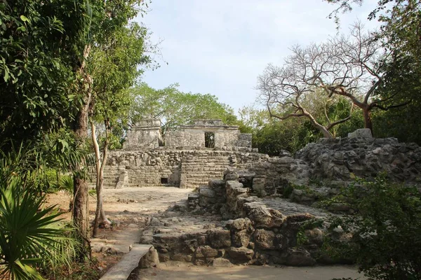 México Ruinas Vista Panorámica — Foto de Stock