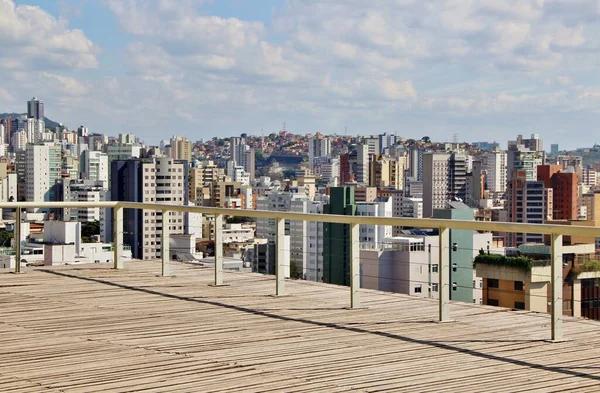 Widok Belo Horizonte Brazylia — Zdjęcie stockowe