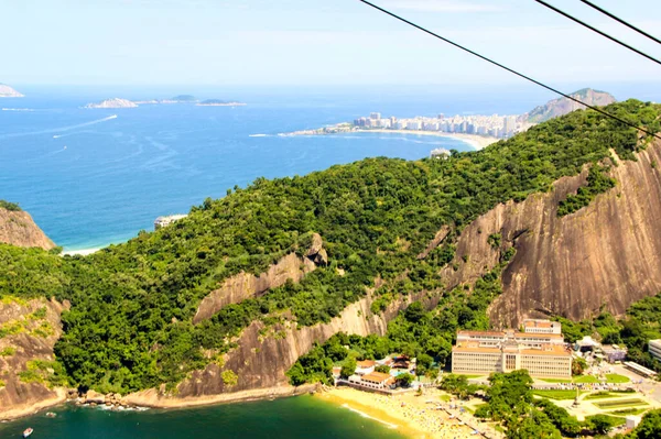 Rio Janeiro Brazília Légi Kilátása — Stock Fotó