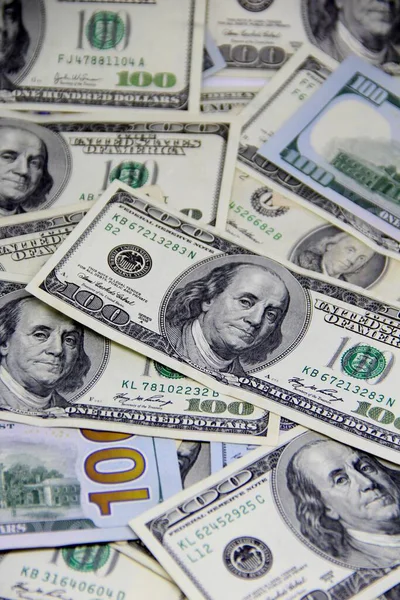 Amerikan doları banknotları yakın plan görüntüsü