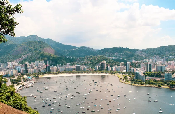 Flygfoto Över Rio Janeiro Brasilien — Stockfoto