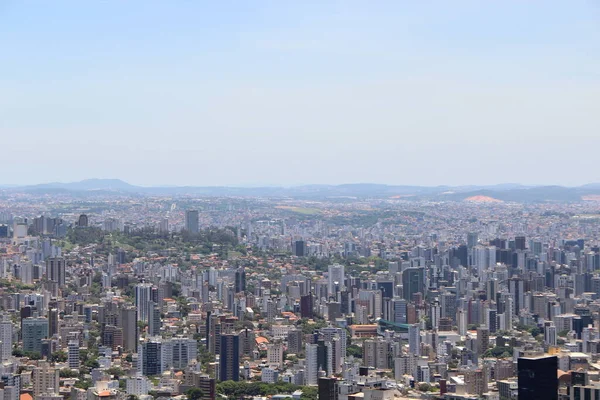 Stadsgezicht Vanuit Lucht Stad Belo Horizonte Brazilië — Stockfoto