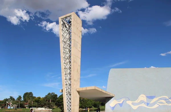 Brazil December Buitenaanzicht Van Kerk Van Sint Franciscus Van Assisi — Stockfoto